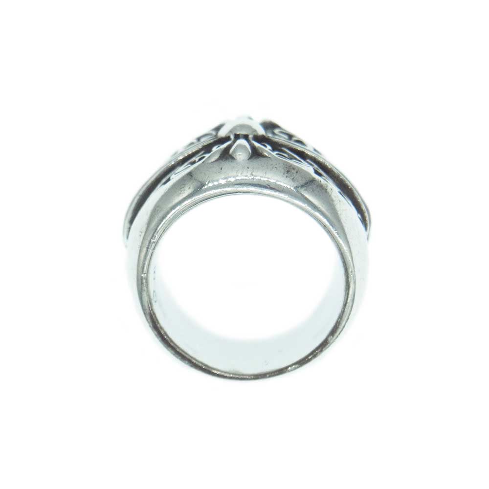 CHROME HEARTS クロムハーツ（原本無） CLASSIC OVAL クラシックオーバルクロス リング 約18.5号【中古】