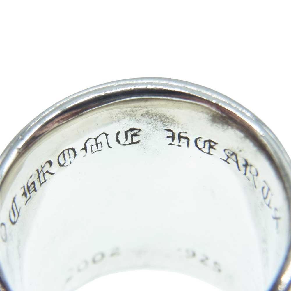 CHROME HEARTS クロムハーツ（原本無） CLASSIC OVAL クラシックオーバルクロス リング 約18.5号【中古】