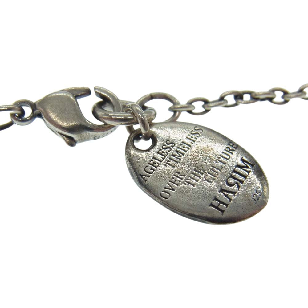 ハリム FEATHER CENTER S フェザー ネックレス シルバー系【中古】