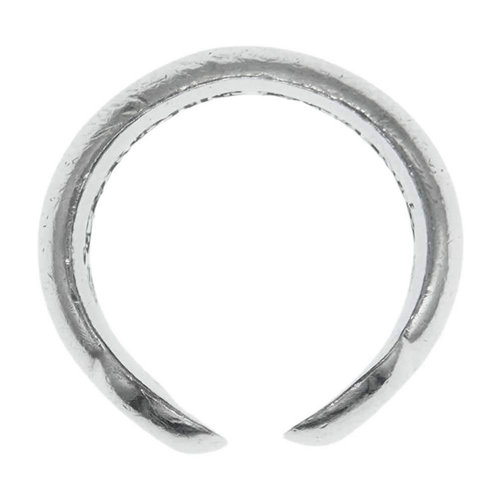 CHROME HEARTS クロムハーツ（原本有） スモール スクロール ラベル リング シルバー系 12号【中古】