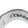 CHROME HEARTS クロムハーツ（原本有） スモール スクロール ラベル リング シルバー系 12号【中古】
