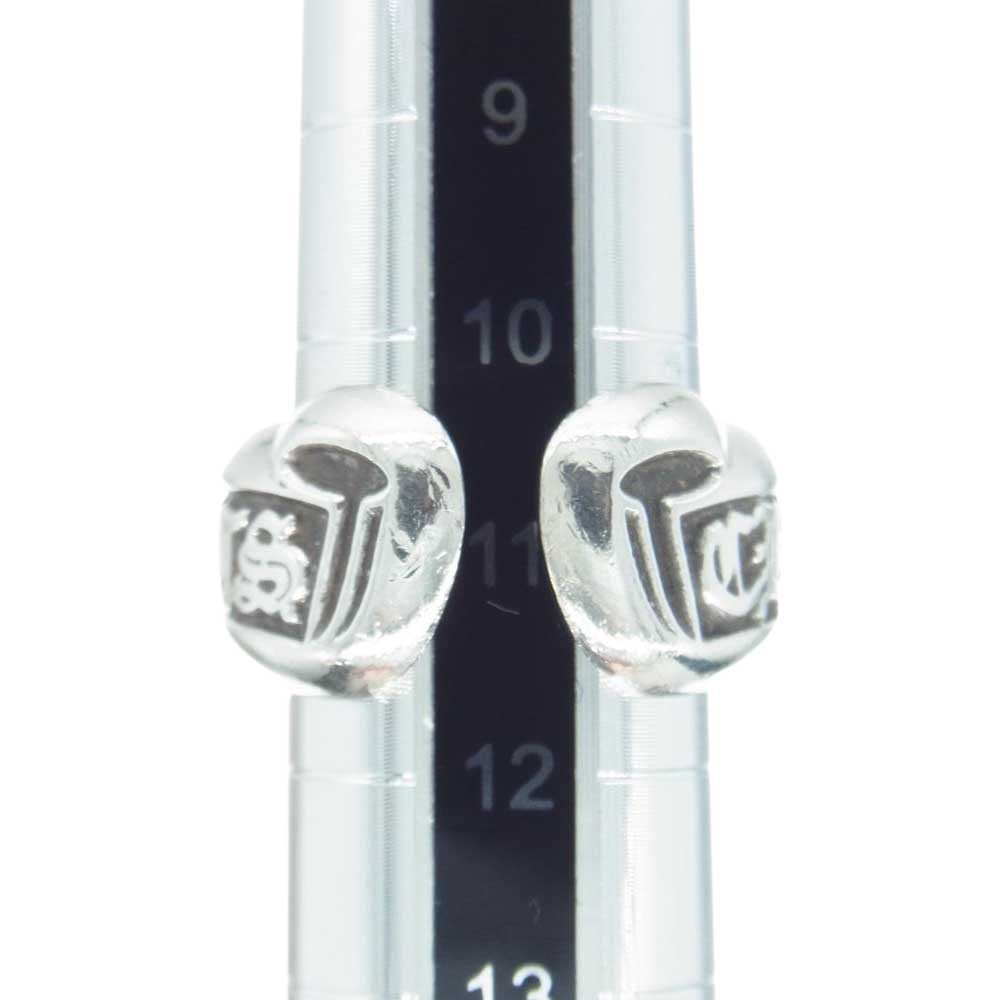 CHROME HEARTS クロムハーツ（原本有） スモール スクロール ラベル リング シルバー系 12号【中古】
