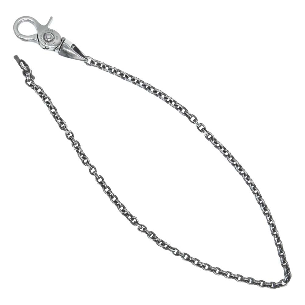 CHROME HEARTS クロムハーツ（原本有） PPR CHN W SCRL CATCH クリップ Tバー ペーパー ウォレットチェーン シルバー系【中古】