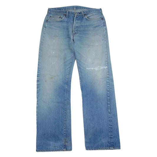 Levi's リーバイス 501 66後期 スモールe ボタン裏刻印6 デニム パンツ インディゴブルー系【中古】