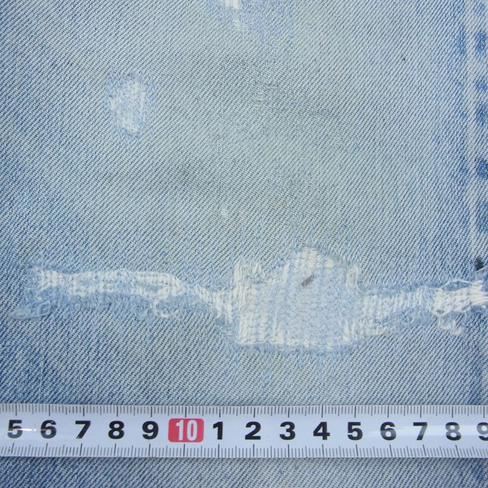 Levi's リーバイス 501 66後期 スモールe ボタン裏刻印6 デニム パンツ インディゴブルー系【中古】