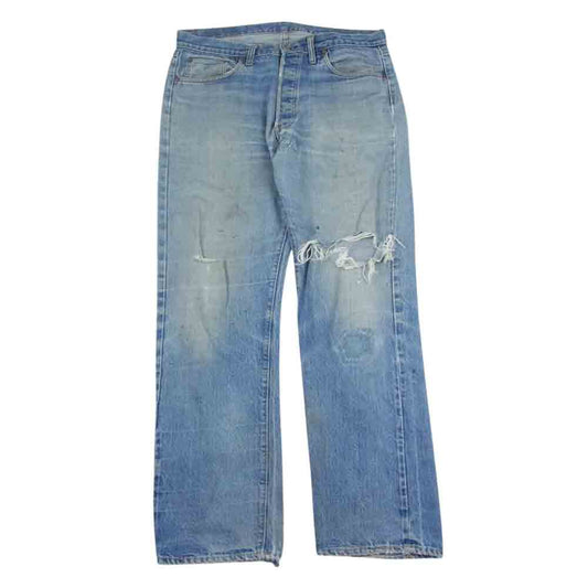 Levi's リーバイス 501 66前期 スモールe ボタン裏刻印6 デニム パンツ インディゴブルー系【中古】