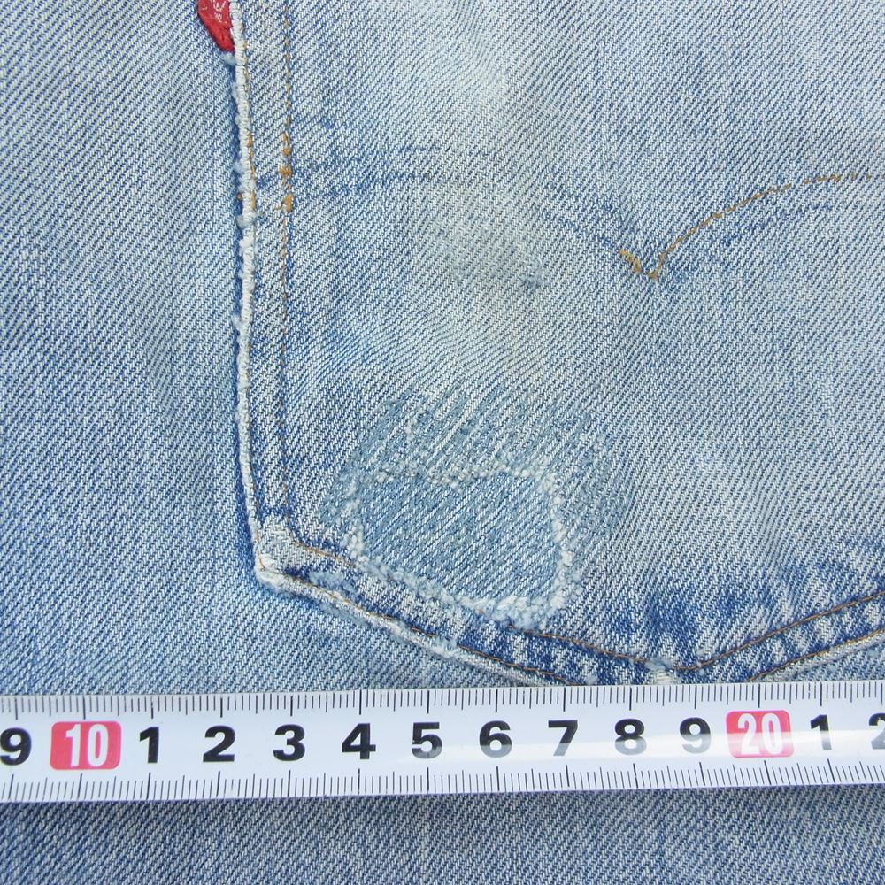 Levi's リーバイス 501 66前期 スモールe ボタン裏刻印6 デニム パンツ インディゴブルー系【中古】