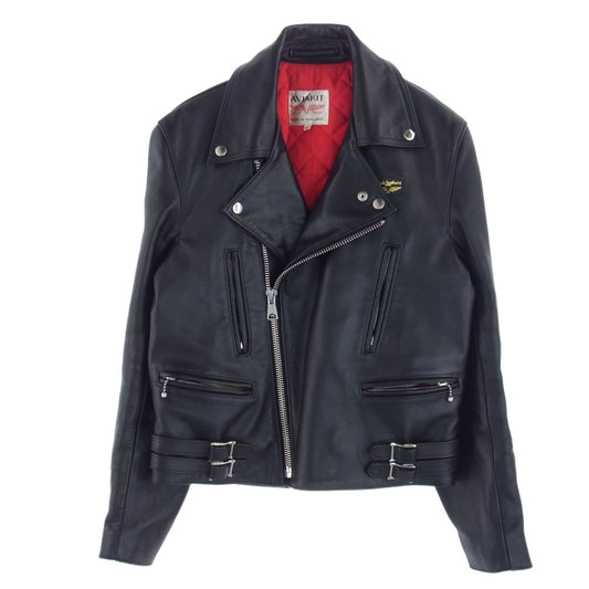 Lewis Leathers ルイスレザー 391 LIGHTNING ライトニング レザーライダース ジャケット ブラック系 36【中古】