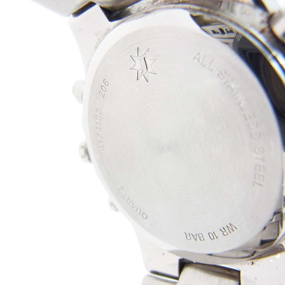 JUNGHANS ユンハンス WORLD TIMERC HRINOGRAPH クロノグラフ クォーツ 時計 WR10BAR シルバー系【中古】