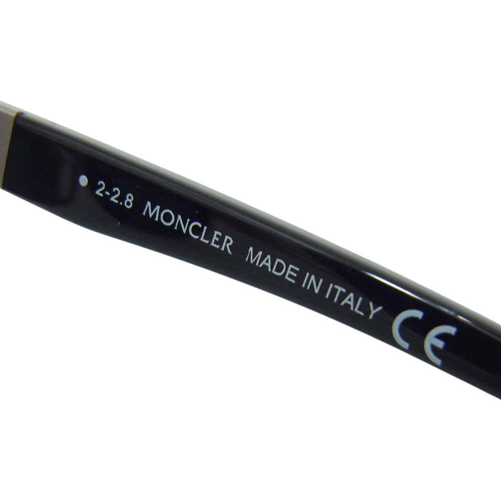 MONCLER モンクレール ML0091-D-01A Fragment design EYEWEAR ML0091-D 01A サングラス フラグメント ブラック系 51□19 【美品】【中古】