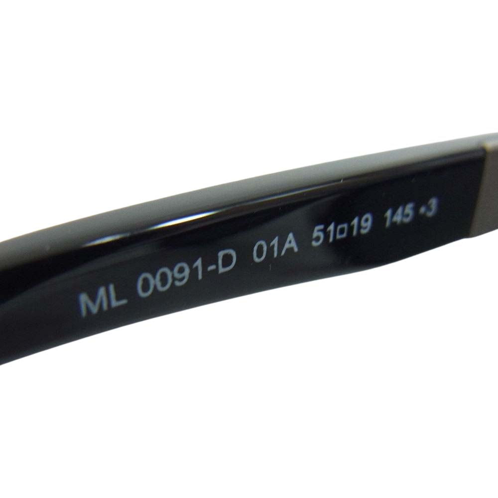 MONCLER モンクレール ML0091-D-01A Fragment design EYEWEAR ML0091-D 01A サングラス フラグメント ブラック系 51□19 【美品】【中古】