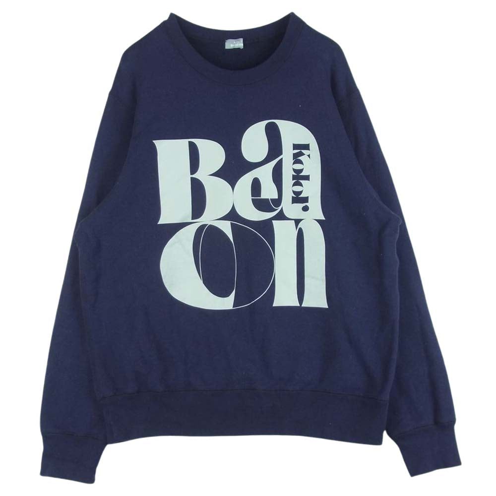 kolor カラー 23SS 23SBM-T01231 BEACON ビーコン TOPS C-Purple スウェット トレーナー コットン 日本製 パープル系 1【中古】