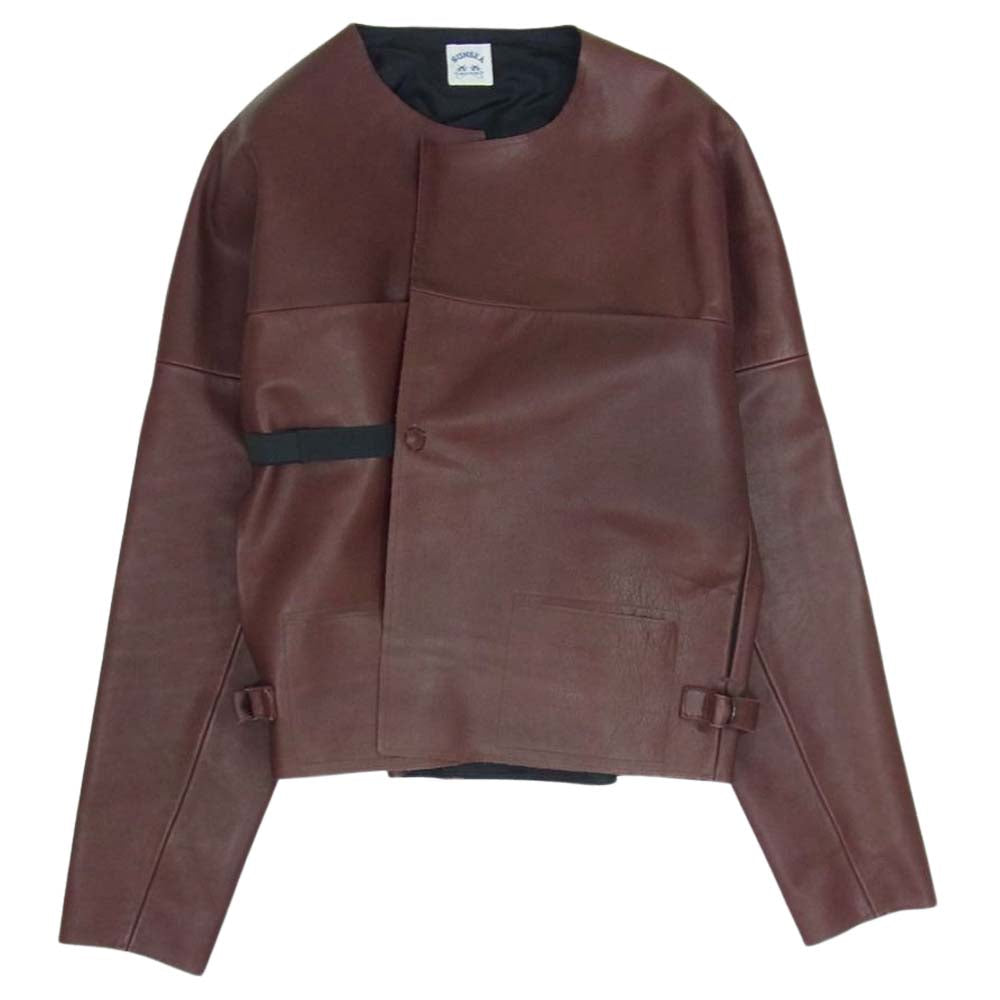 SUNSEA サンシー 21SS 吾亦紅別注 MOTOR CYCLE W JACKET モーター サイクル ダブル ジャケット ブラウン系 サイズ表記無【美品】【中古】
