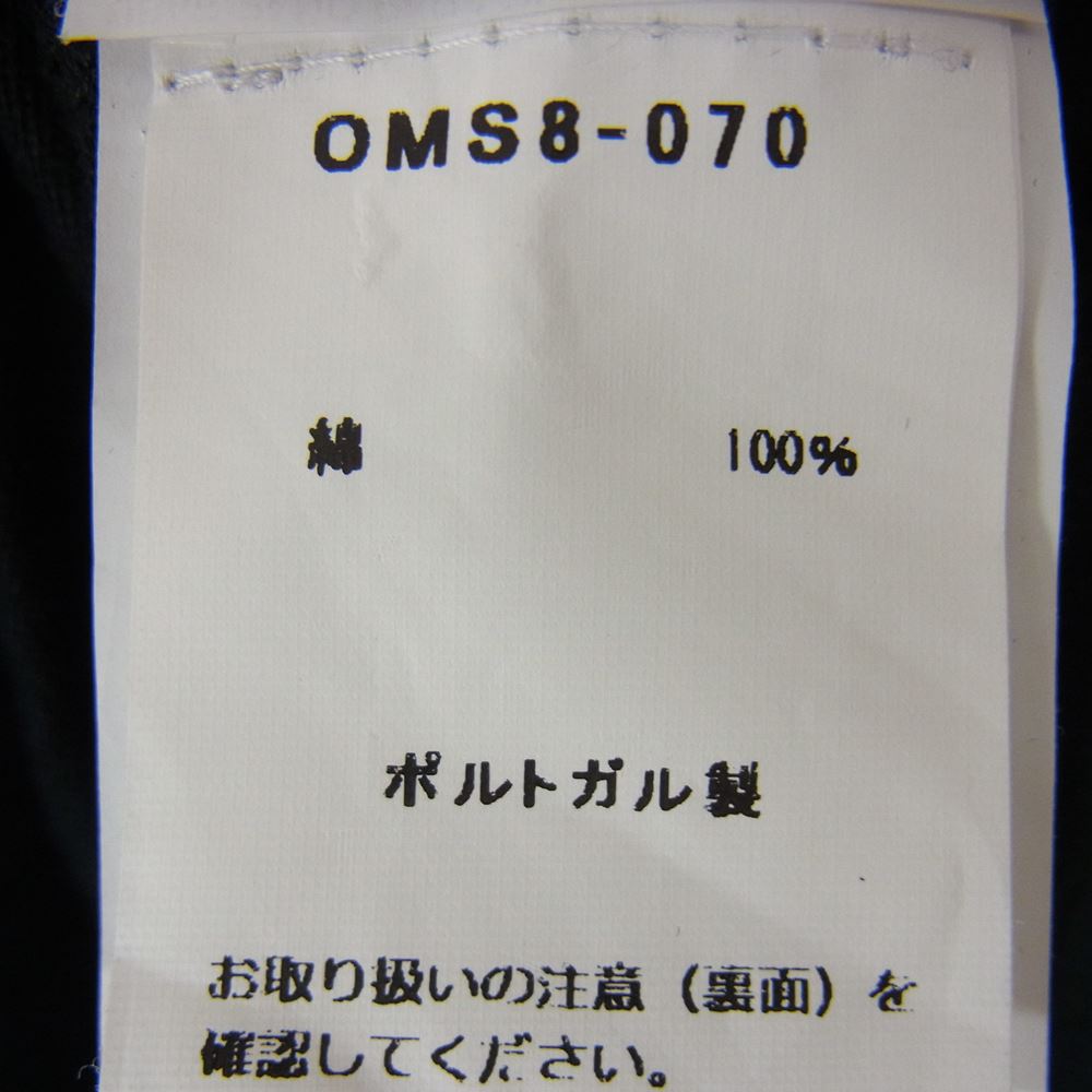 OFF-WHITE オフホワイト 18SS omab001s18001012  DIAG MONALISA L/S TEE モナリザ 長袖 Tシャツ カットソー ブラック系 M【中古】