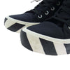 OFF-WHITE オフホワイト omia119f21fab0011001 Vulcanized Mid Top バルカナイズ ミッド スニーカー ブラック系 ホワイト系 44【中古】