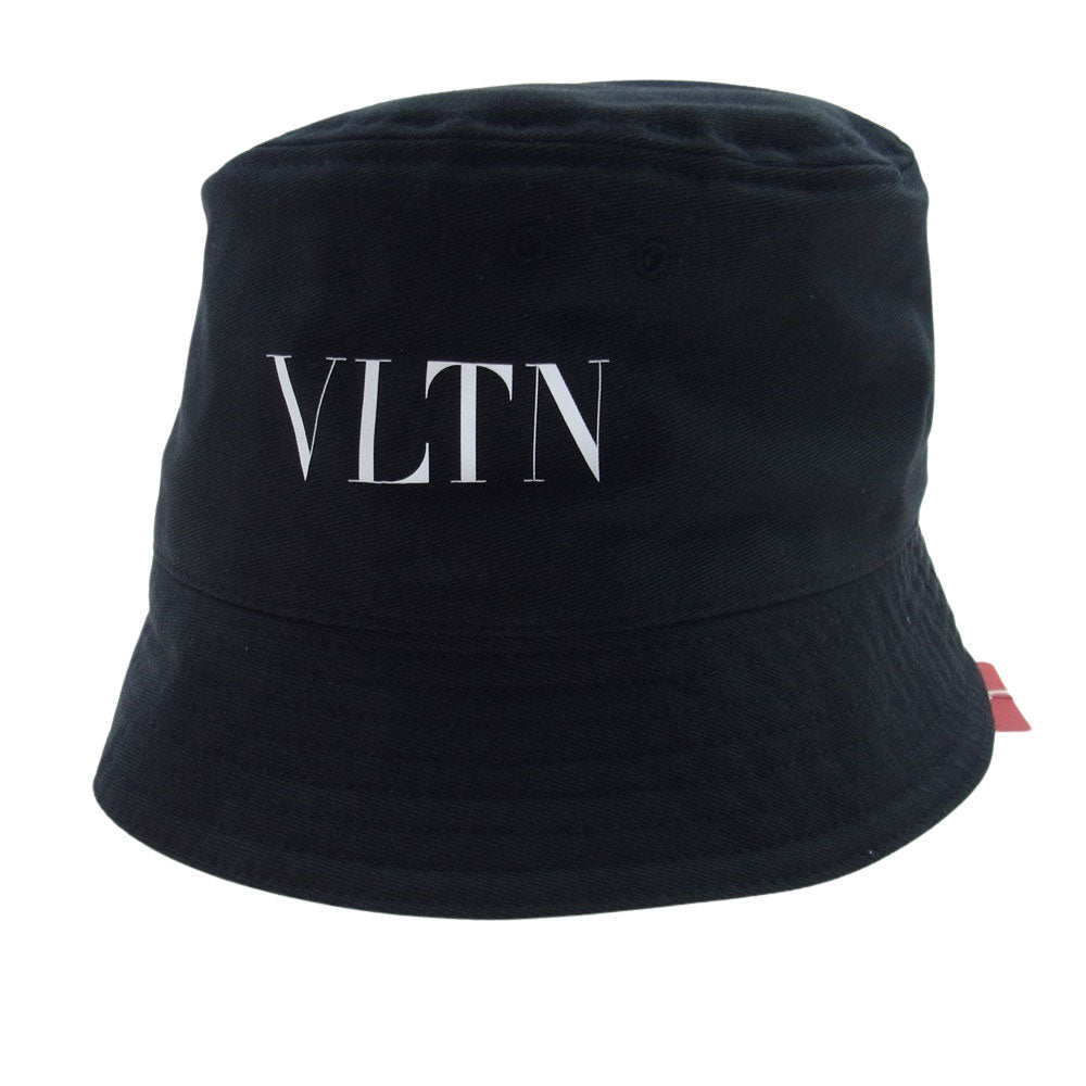 VALENTINO ヴァレンティノ 1y2hga11uxi VLTN バケット ハット ブラック系 58【中古】