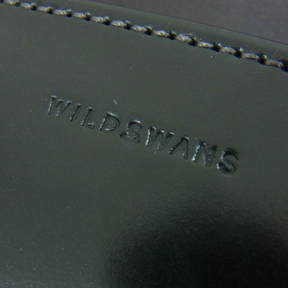 WILDSWANS ワイルドスワンズ タイガースブラザーズ別注 SP-ENO-HC-EB シェルコードバン ENO イーノ サドルプルアップ ウォレット イングリッシュブライドル ブラック系【極上美品】【中古】