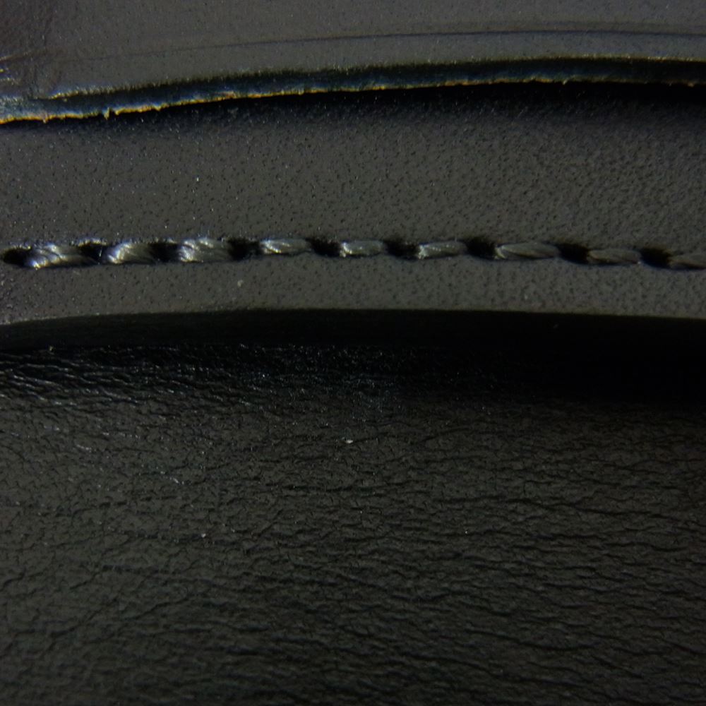 WILDSWANS ワイルドスワンズ タイガースブラザーズ別注 SP-ENO-HC-EB シェルコードバン ENO イーノ サドルプルアップ ウォレット イングリッシュブライドル ブラック系【極上美品】【中古】