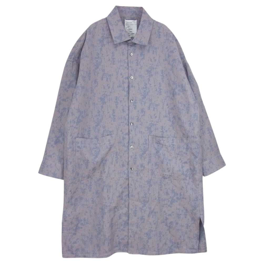 SHAREEF シャリーフ 21713025 ロング シャツ ジャケット グレー系 1【中古】