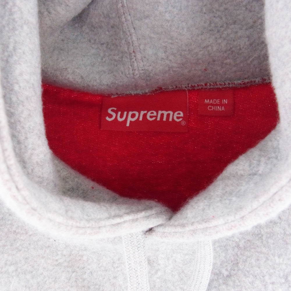 Supreme シュプリーム 23SS Inside Out Box Logo Hoodie インサイドアウト ボックス ロゴ フーディー パーカー グレー系 M【極上美品】【中古】