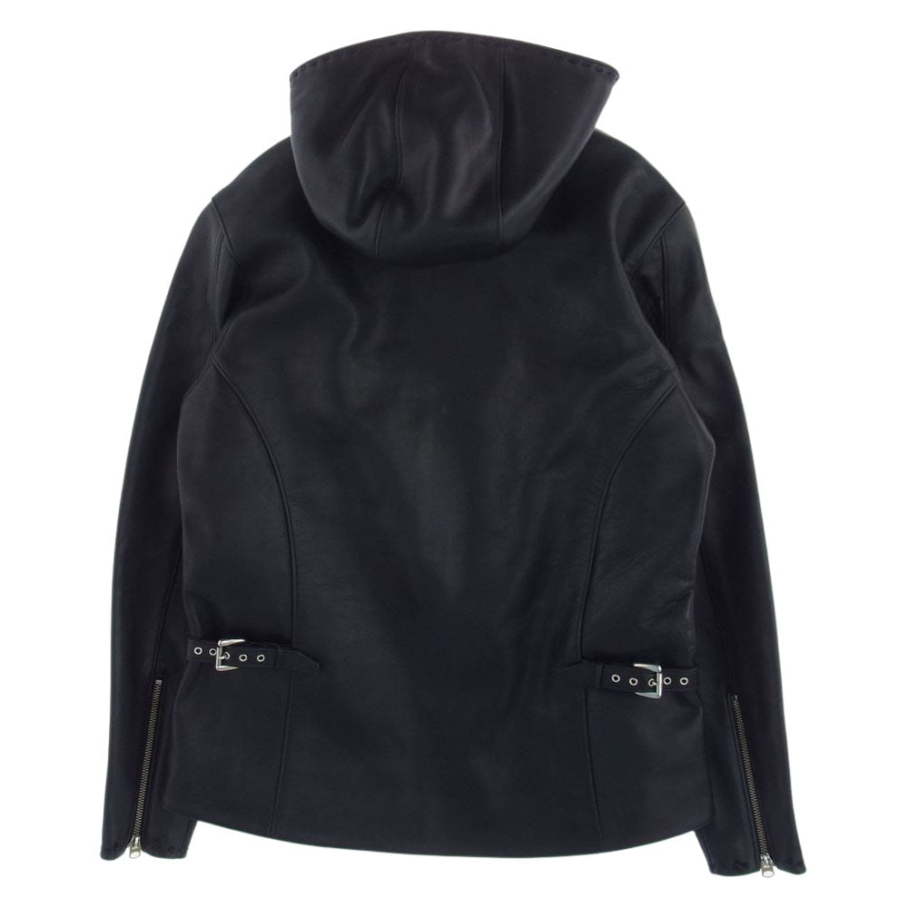 REDMOON レッドムーン NUMBER ONE LEATHERS  MADDOG 2 マッドドッグ レザー ジャケット カウレザー ブラック系 38【極上美品】【中古】