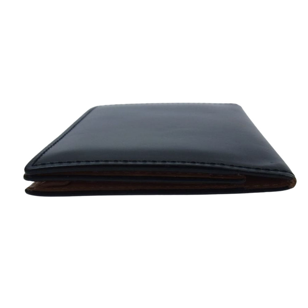 COCOMEISTER ココマイスター 名刺入れ カードケース レザー ブラック ブラック系【中古】