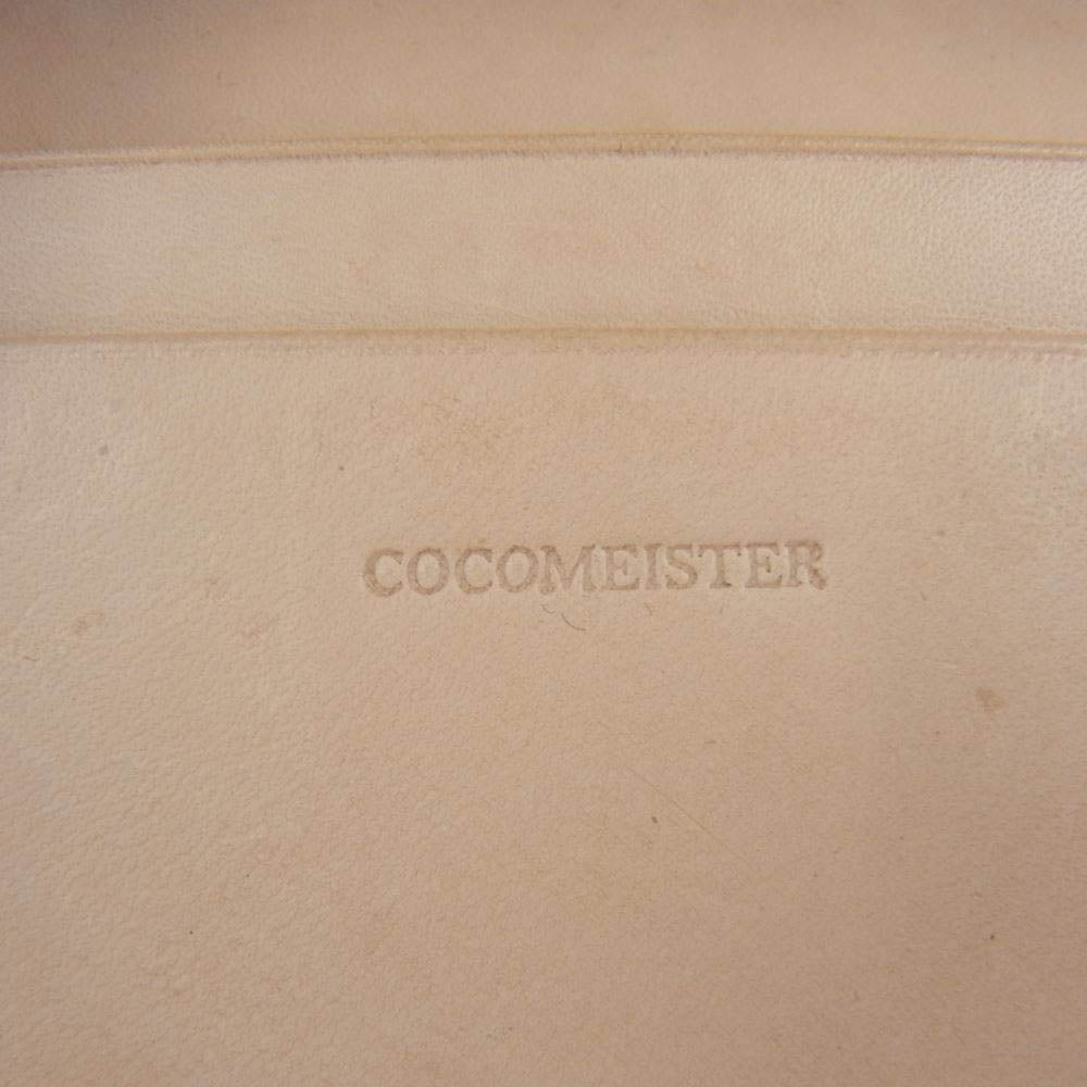 COCOMEISTER ココマイスター 名刺入れ カードケース レザー ブラック ブラック系【中古】