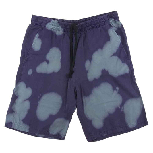 Needles ニードルス N29-NNP101 NOMA t.d. ノーマティーディ BASKETBALL SHORT バスケットボール タイダイ ショーツ ハーフ ショート パンツ パープル系 L【中古】