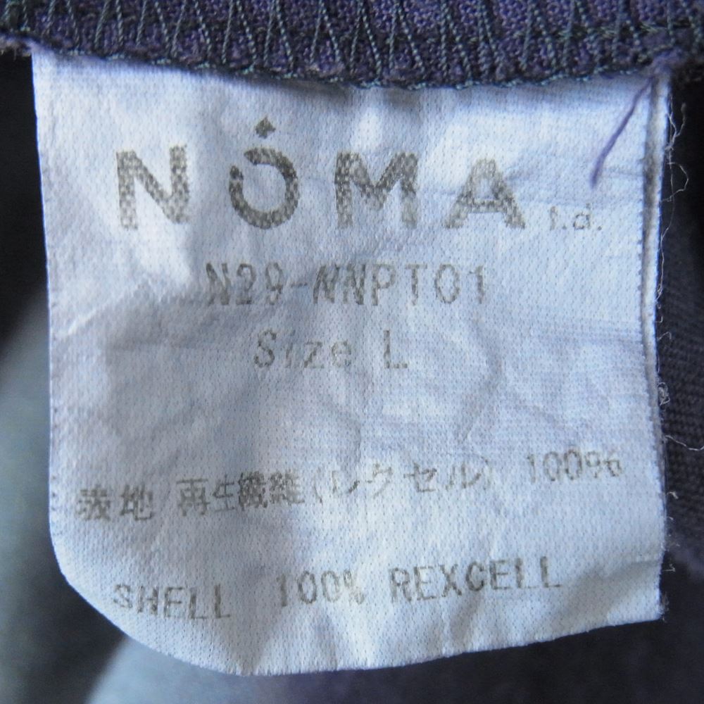 Needles ニードルス N29-NNP101 NOMA t.d. ノーマティーディ BASKETBALL SHORT バスケットボール タイダイ ショーツ ハーフ ショート パンツ パープル系 L【中古】