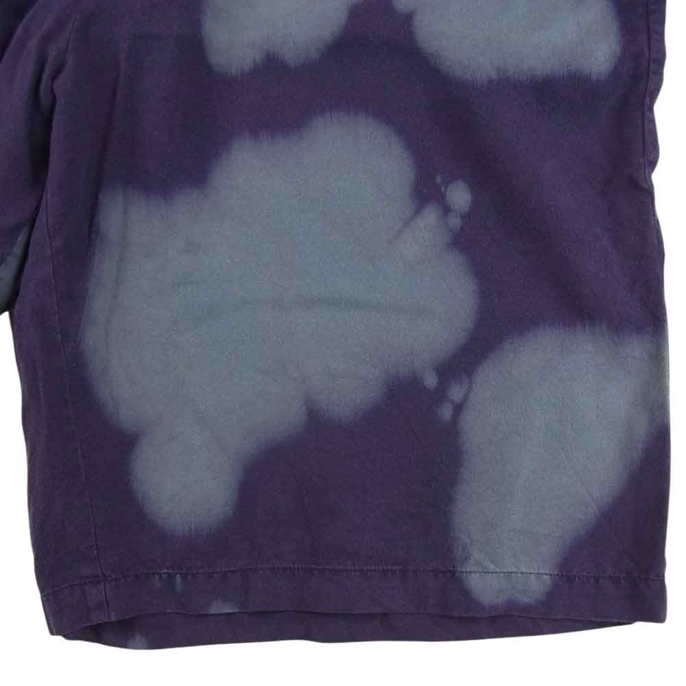 Needles ニードルス N29-NNP101 NOMA t.d. ノーマティーディ BASKETBALL SHORT バスケットボール タイダイ ショーツ ハーフ ショート パンツ パープル系 L【中古】