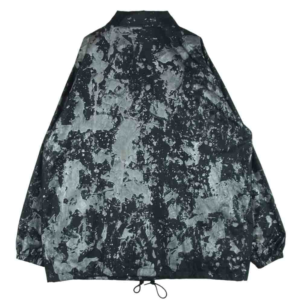 Needles ニードルス GL162 POLY TAFFETA REFLECTIVE PAINT COACH JACKET リフレクティブ ペイント コーチ ジャケット ブラック系 シルバー系 M【中古】