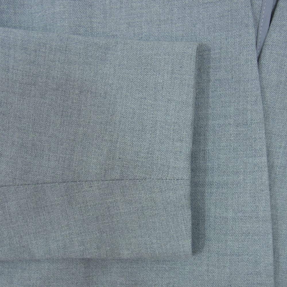theory セオリー 03-6304110 luxe リュクス コットン ノーカラー カラーレス 1B ジャケット グレー系 38【新古品】【未使用】【中古】