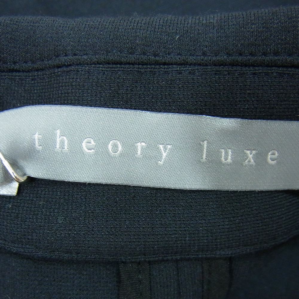 theory セオリー 03-6304026 luxe リュクス ストレッチ テーラード ジャケット ブラック系 38【新古品】【未使用】【中古】