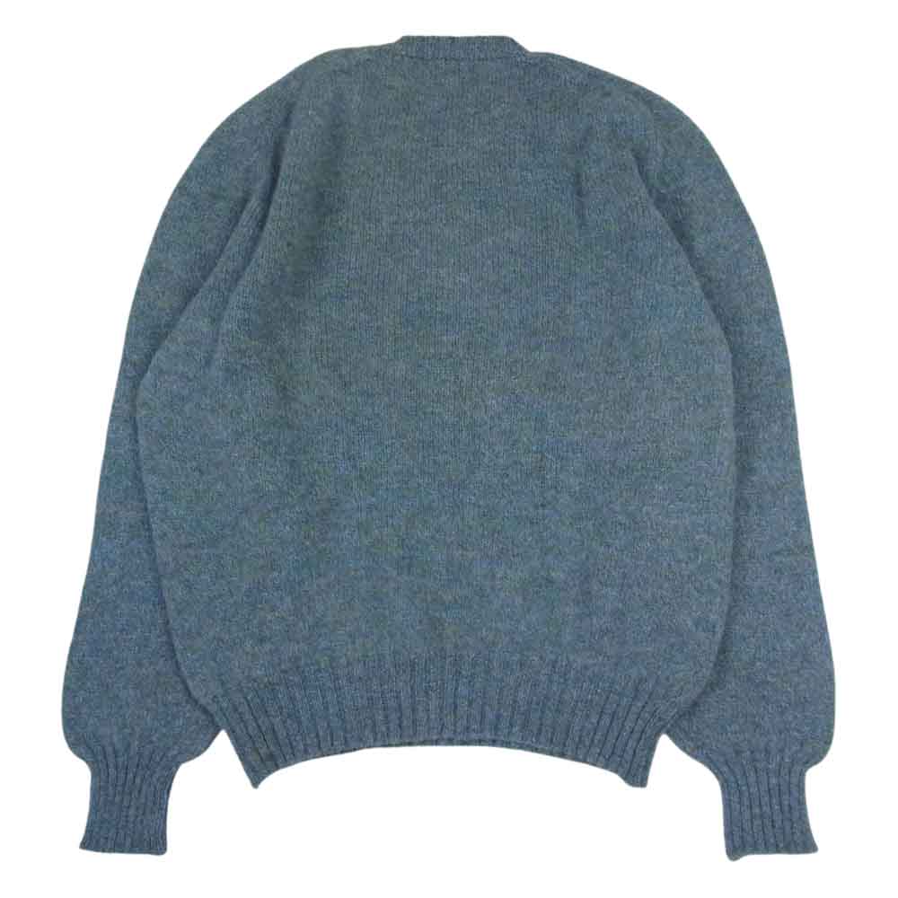 Brooks Brothers ブルックスブラザーズ スコットランド製 ウール プルオーバー ニット セーター  グリーン系 42【中古】
