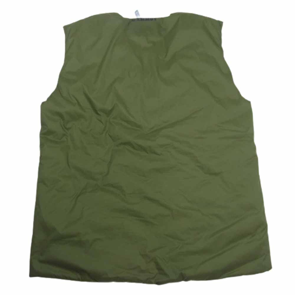 Mammut マムート 1013-02251 SEON IN VEST セオンイン ベスト リバーシブル ジップアップベスト オレンジ系 カーキ系 XL【中古】