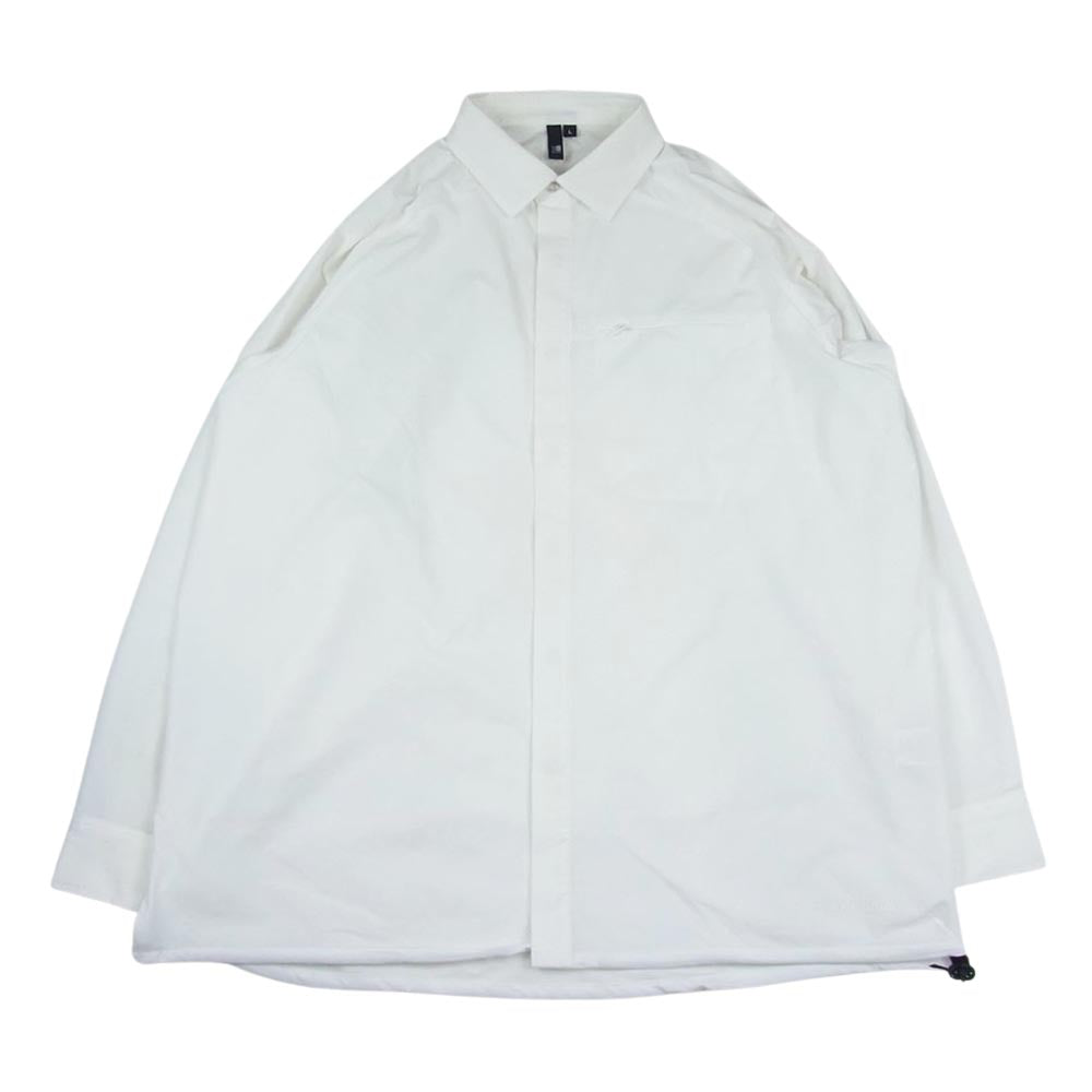 Karrimor カリマー 101385 commuter L/S shirt コミューター 長袖 シャツ ホワイト系 L【中古】