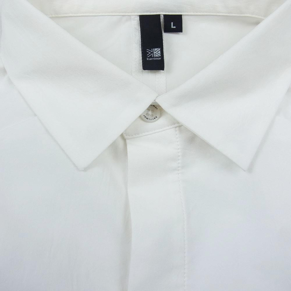 Karrimor カリマー 101385 commuter L/S shirt コミューター 長袖 シャツ ホワイト系 L【中古】