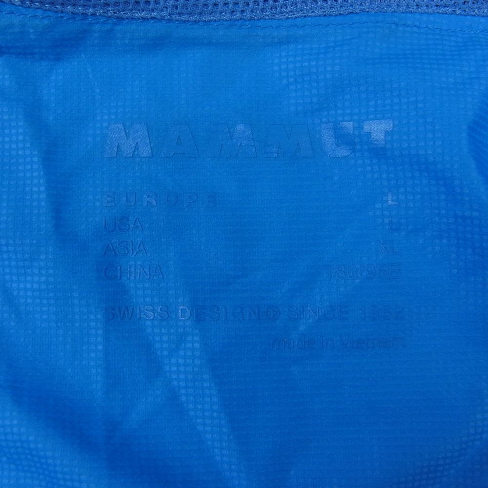 Mammut マムート 1012-00210 Glider Jacket  グライダージャケット ナイロン ブルー系 XL【中古】