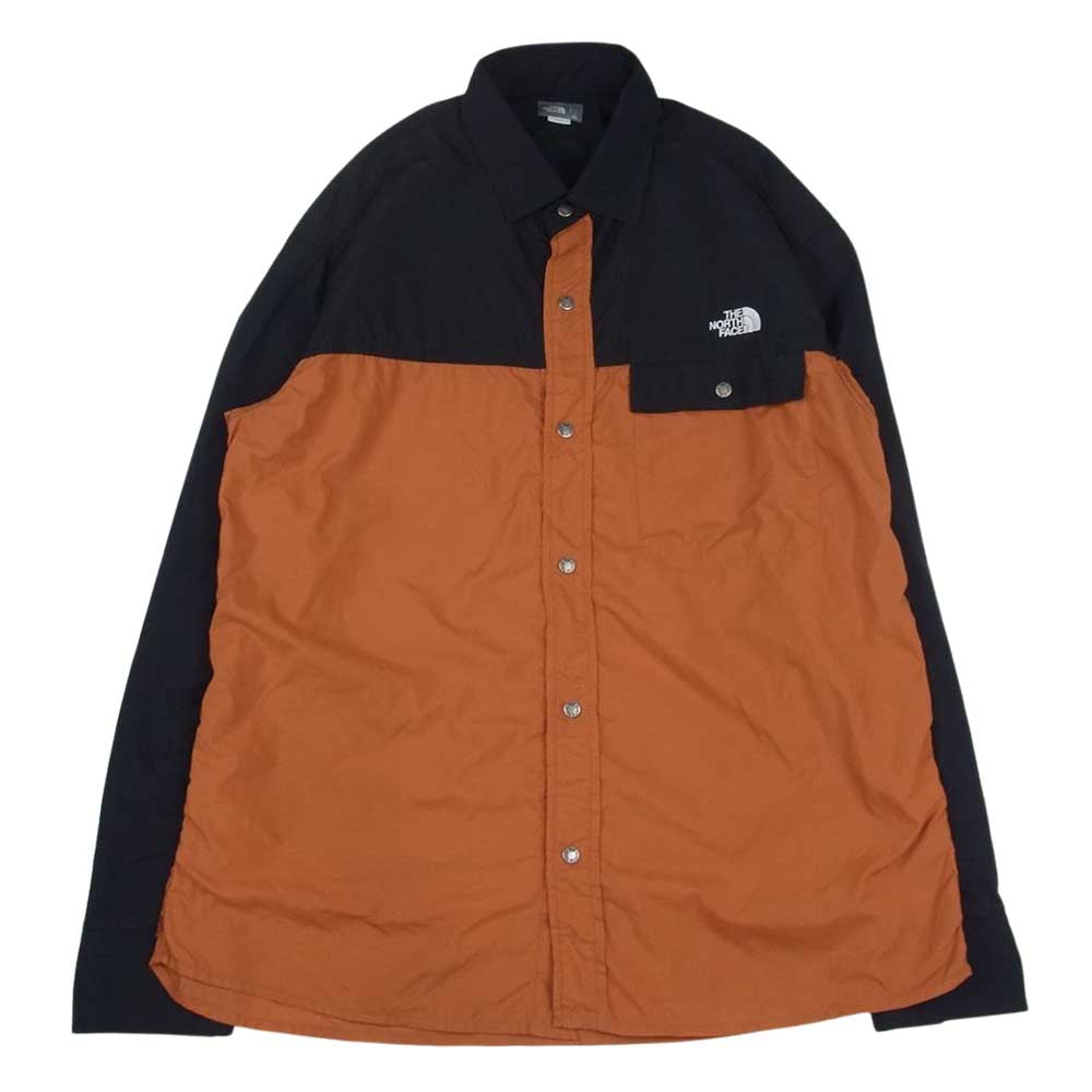 THE NORTH FACE ノースフェイス NR11961 L/S Nuptse Shirt ロング