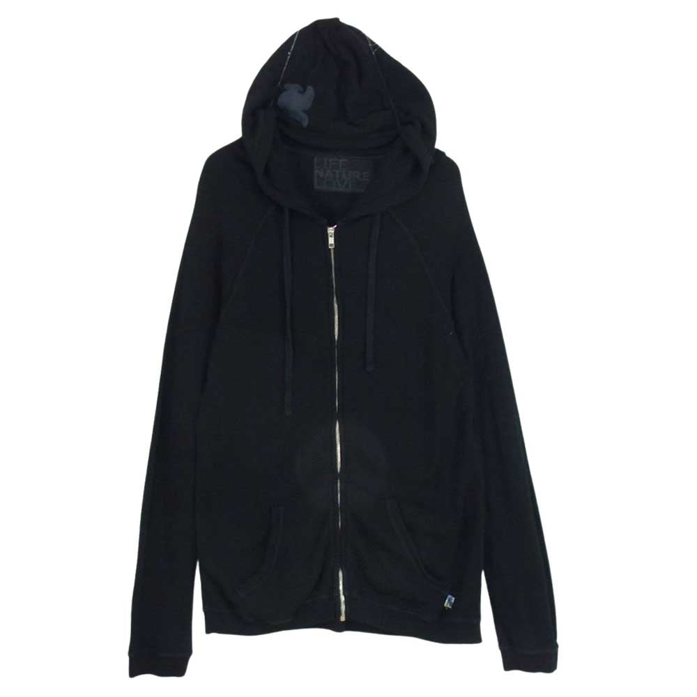フリーシティ フルジップ スウェット パーカー ブラック系 4【中古】