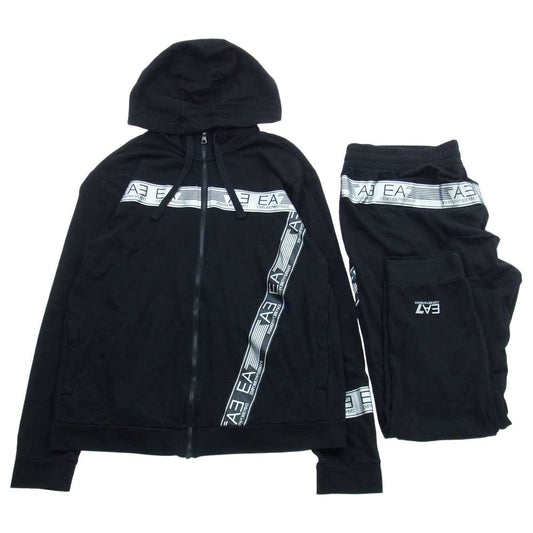 Emporio Armani エンポリオ・アルマーニ 6HPM30 PJ05Z EA7 ジャージー セットアップ トラック ジャケット パンツ EU・USA：3XL【中古】