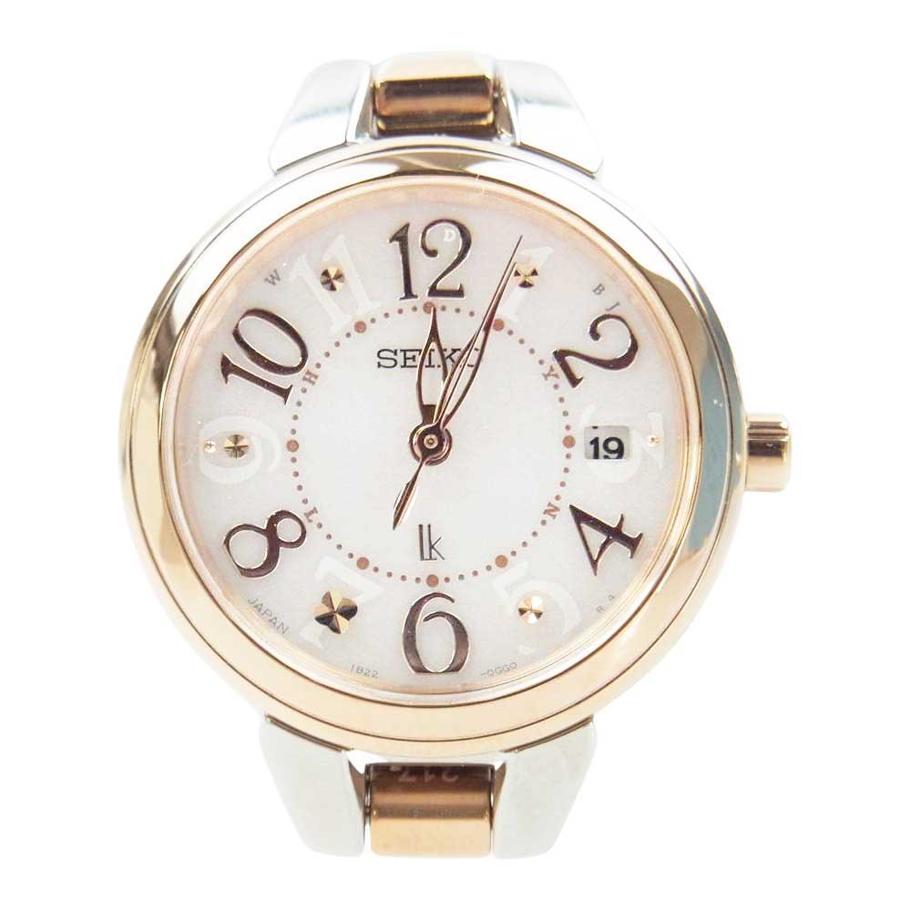 SEIKO セイコー SSVW188 LUKIA ルキア Standard Collection レディース 腕時計 ウォッチ シルバー系【極上美品】【中古】