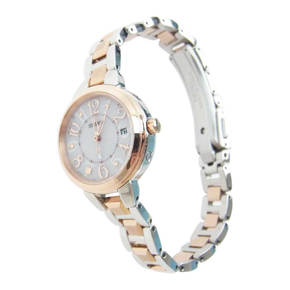SEIKO セイコー SSVW188 LUKIA ルキア Standard Collection レディース 腕時計 ウォッチ シルバー系【極上美品】【中古】