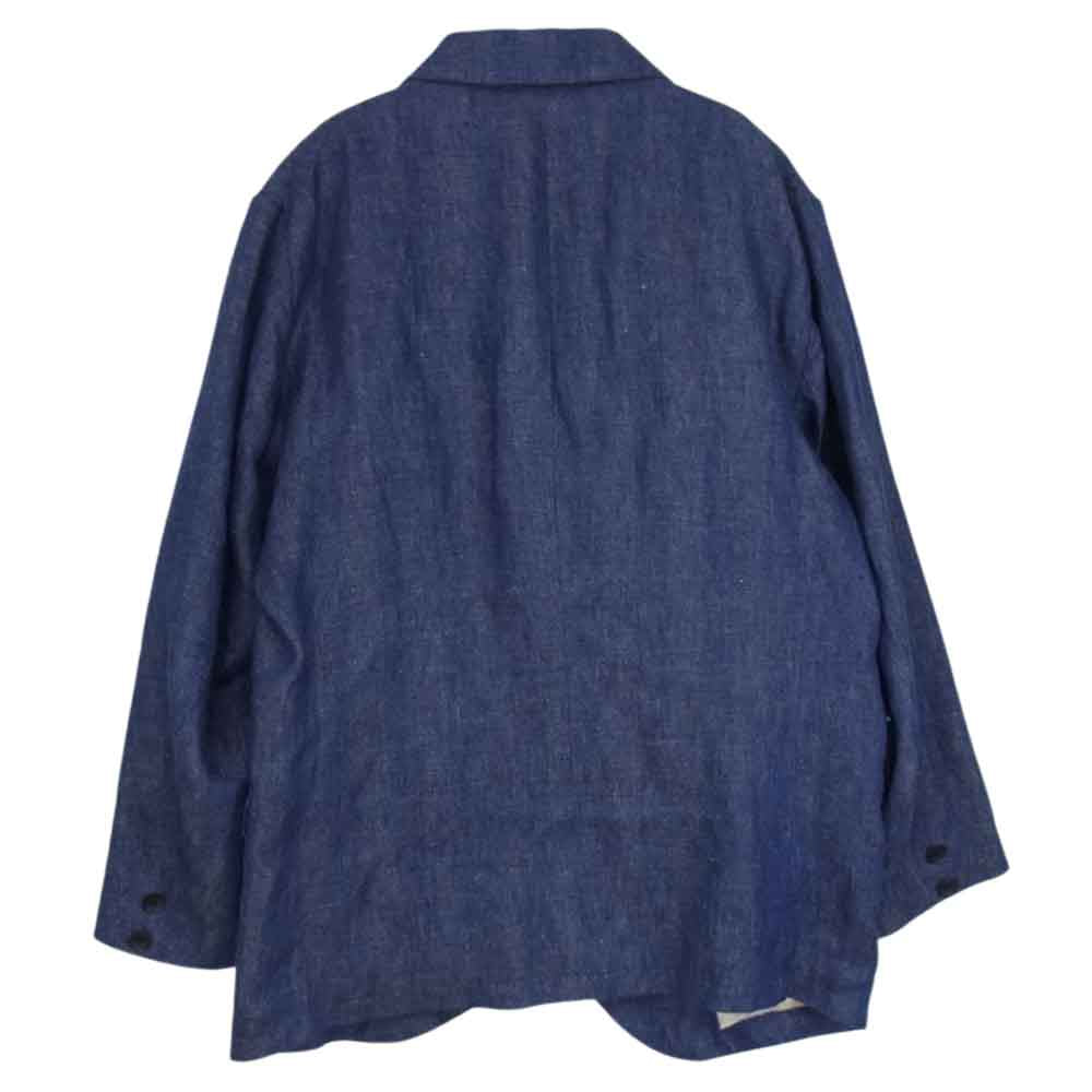 ORGUEIL オルゲイユ OR-4226B Indigo Linen Jacket インディゴブルー系 40【中古】