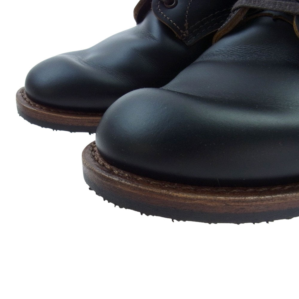 RED WING レッドウィング 9060 茶芯 BECKMAN FLATBOX ベックマン フラットボックス ブラック クロンダイク ワーク ブーツ ブラック系 27cm【中古】