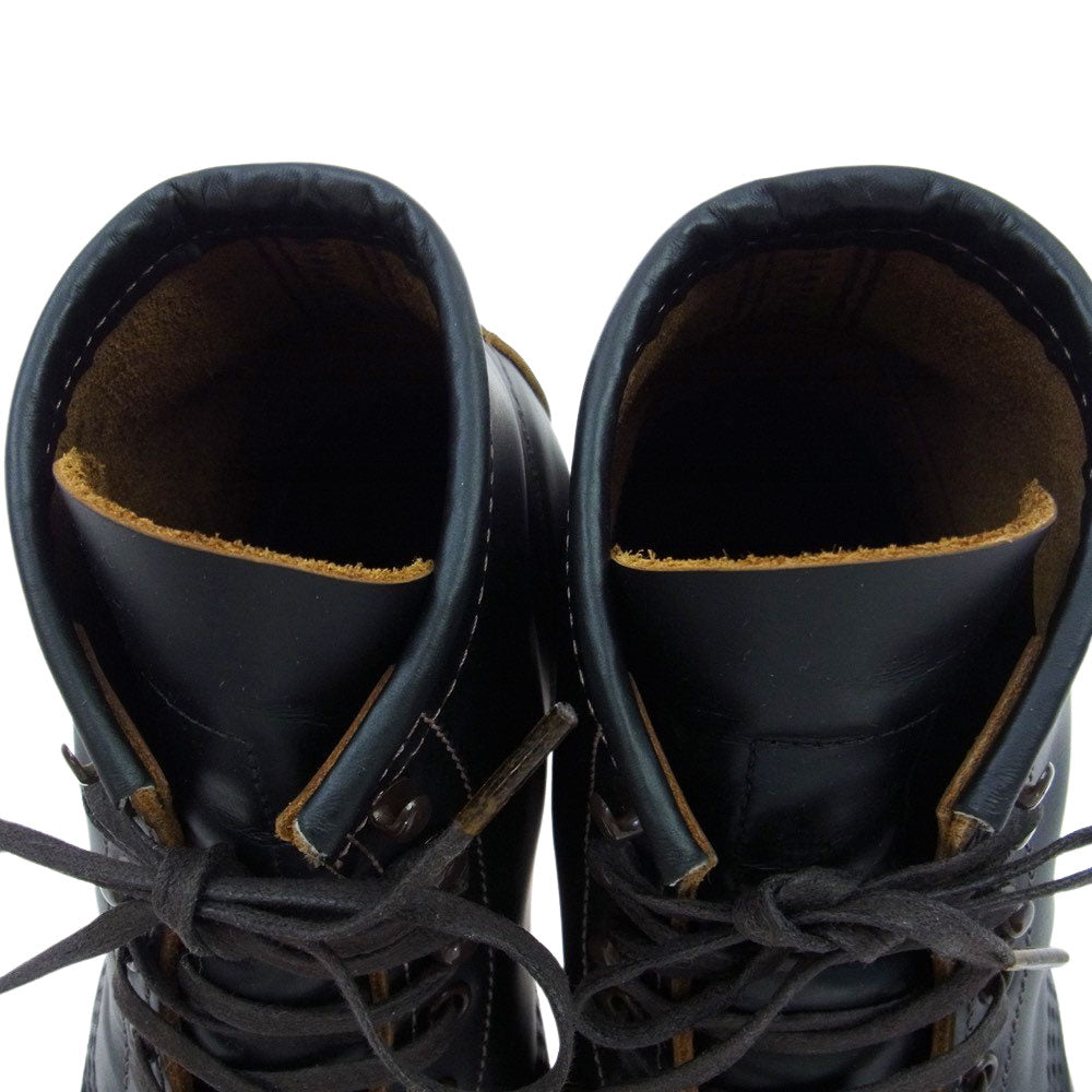 RED WING レッドウィング 9060 茶芯 BECKMAN FLATBOX ベックマン フラットボックス ブラック クロンダイク ワーク ブーツ ブラック系 27cm【中古】