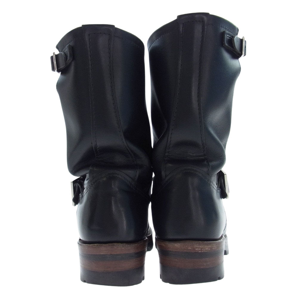 RED WING レッドウィング 2268 スタッズ ソール カスタム エンジニア ブーツ  ブラック系 27.0cm【中古】