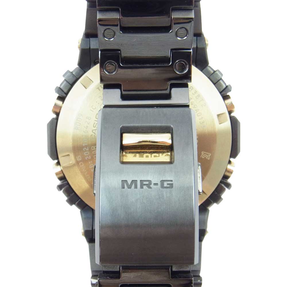 CASIO G-SHOCK カシオ ジーショック MRG-B5000B-1JR MR-G 電波ソーラー 腕時計 ウォッチ ブラック系【美品】【中古】