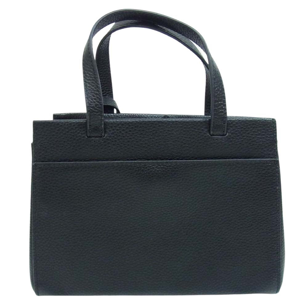 agnes b. アニエスベー O667VLW8001 sophie 2way ミニ トート バッグ ショルダー ストラップ 付  ブラック系【美品】【中古】