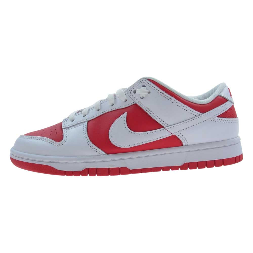 NIKE ナイキ DD1391-600  DUNK LOW RETRO CHAMPIONSHIP ダンクロー チャンピオンシップ レッド ローカットスニーカー レッド系 ホワイト系 26.5cm【中古】